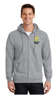 HCDC Adult Port & Company Essential Fleece Full-Zip Hooded Sweatshirt