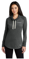 Morcon Ladies Cowl-Neck Sueded Lightweight Pullover
