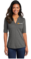 Pelican CA Ladies Stretch  Open Neck Top