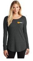 Peli UK Ladies Tri-blend Long Sleeve Tunic Tee