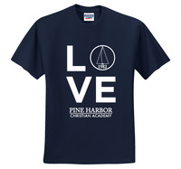 PHCA LOVE Adult 50/50 Blend T-Shirt