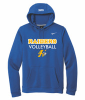 HHS Volleyball Nike Team Club Fleece Hooded Sweatshirt