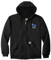 TOH Men's Carhartt Thermal-Lined Hooded Zip-Front Sweatshirt