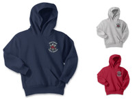 HFD Youth Core Fleece Pullover Hooded Sweatshirt