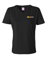 Pelican CA  Women's V-Neck Premium Jersey Tee