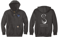 TOH3 Men's Carhartt Rain Defender Heavyweight Hooded Zip Sweatshirt