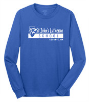 St. Johns Lutheran Men's Long Sleeve Core Cotton Tee