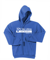 St. Johns Lutheran Men's Fleece Pullover Hooded Sweatshirt