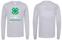 TN4H BELLA CANVAS Youth Jersey Long Sleeve Tee