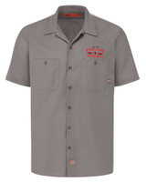 STS Men's Dickies Industrial Short Sleeve Work Shirt