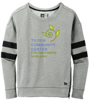 Tilden Community Center New Era® Ladies Tri-Blend Fleece Varsity Crew