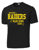 HHS Marching Band Black Performance Tee