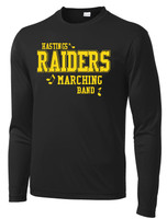HHS Marching Band Black Long Sleeve Performance Tee