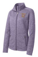 ESQ Ladies Digi Stripe Fleece Jacket