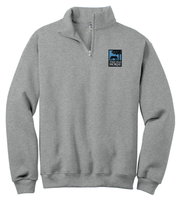 TOH Men's JERZEES NuBlend 1/4-Zip Cadet Collar Sweatshirt