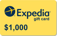 PSC Service Award $1000 Expedia Gift Card