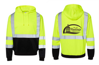 City of Hastings Hi-Vis Hooded Sweatshirt