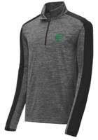 TRRT Sport-Tek PosiCharge Electric Heather Colorblock 1/4-Zip Pullover