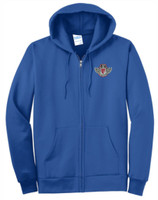 CAB34 Men's Port & Company Essential Fleece Full-Zip Hooded Sweatshirt