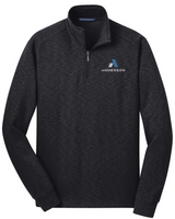 AE Men’s Port Authority Slub Fleece 1/4-Zip Pullover