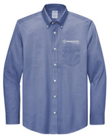 TempWorks Men's Brooks Brothers Wrinkle-Free Stretch Pinpoint Shirt