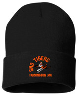Sno Tigers Sportsman - Solid 12" Cuffed Beanie 