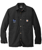 TOH Men's Carhartt Rugged Flex Fleece-Lined Shirt Jacket