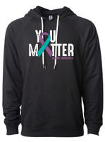 Suicide Awareness Independent Trading Co. - Icon Lightweight Loopback Terry Hooded Sweatshirt