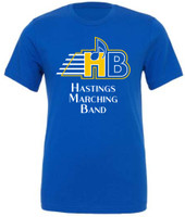 HHS Marching Band Royal Jersey Tee