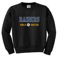 HHS Girls Soccer JERZEES - NuBlend® Youth Crewneck Sweatshirt 