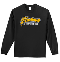 HSC Black Port & Company Long Sleeve Essential Tee