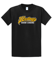 HSC Black Port & Company Essential Tee