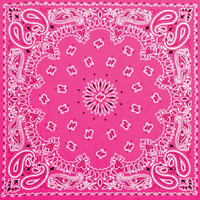 DIG PINK  Extra Bandana