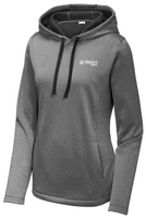 CrossFit Snowdrift Design 1 Sport-Tek ® Ladies PosiCharge ® Sport-Wick ® Heather Fleece Hooded Pullover