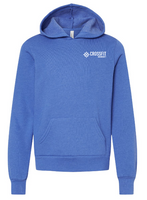 CrossFit Snowdrift Design 1 BELLA + CANVAS - Youth Sponge Fleece Hoodie