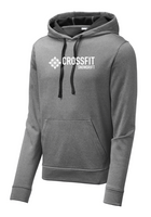 CrossFit Snowdrift Design 1 Full Front Sport-Tek ® PosiCharge ® Sport-Wick ®  Heather Fleece Hooded Pullover