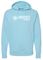 CrossFit Snowdrift Design 1 Full Front Independent Trading Co. - Midweight Hooded Sweatshirt