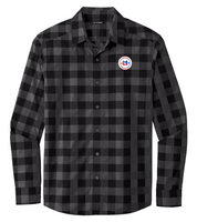 Luiken’s Mechanical Black Port Authority® Everyday Plaid Shirt