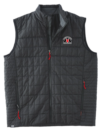 Black W/Red Zipper Pulls