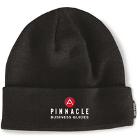 Pinnacle Black Dri Duck 12" Basecamp Performance Cuffed Beanie