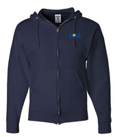 Hall Stem Academy JERZEES - NuBlend® Full-Zip Hooded Sweatshirt
