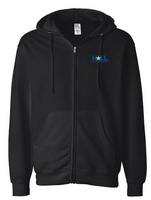 Hall Stem Academy Independent Trading Co. - Midweight Full-Zip Hooded Sweatshirt