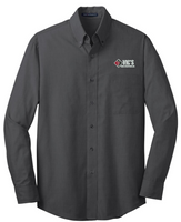 Men's Vic's Crane Port Authority Crosshatch Easy Care Shirt