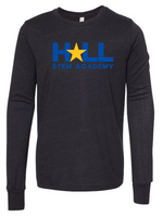 Hall Stem Academy BELLA + CANVAS - Youth Heather CVC Long Sleeve Tee