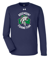 RHS Fishing Team Navy Under Armour Men's Team Tech Long-Sleeve T-Shirt