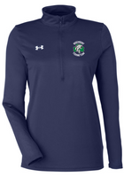 RHS Fishing Team Navy Under Armour Ladies' Team Tech Half-Zip 