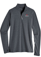 Pinnacle Dark Grey Heather Women's Pacesetter Quarter Zip 