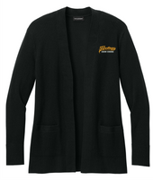 HSC Women’s Black Port Authority Easy Care Open-Front Cardigan Sweater