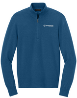 TempWorks Men’s Port Authority Easy Care 1/4-Zip Sweater