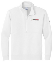 TempWorks Men’s Nike Club Fleece Sleeve Swoosh 1/2-Zip